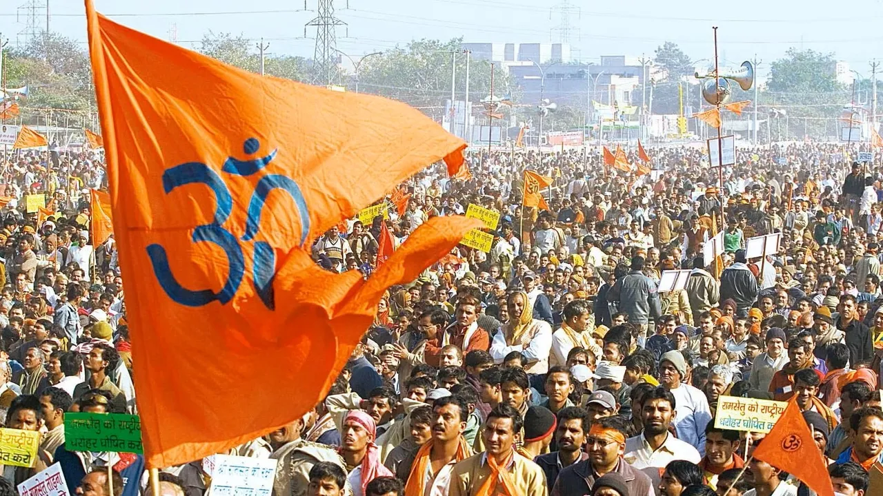 VHP-Bajrang-Dal-protests-Noida-nuh-Haryana