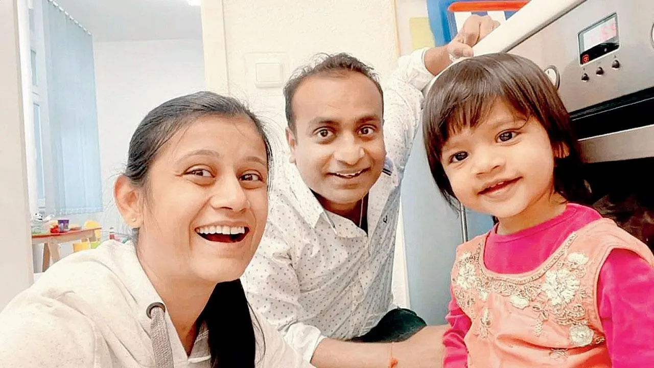 India got consular access to Baby Ariha in Berlin last month, officials celebrated Diwali with her