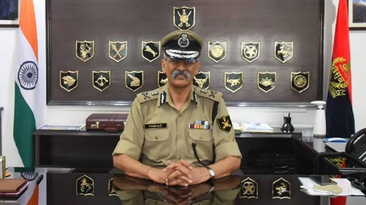 BSF Director General Pankaj Kumar Singh