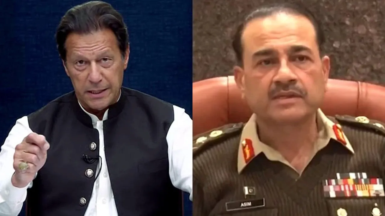 Imran Khan blames Pakistan Army chief Asim Munir for arrest