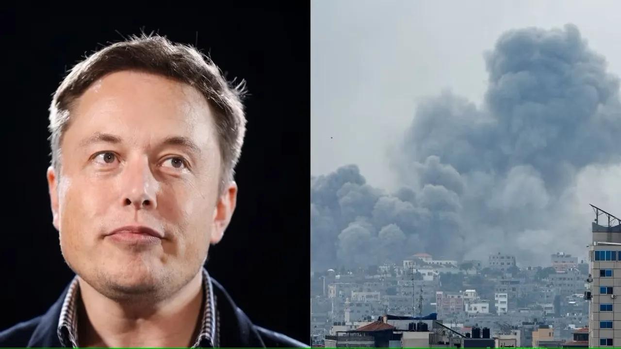 Israel Palestine War Elon Musk