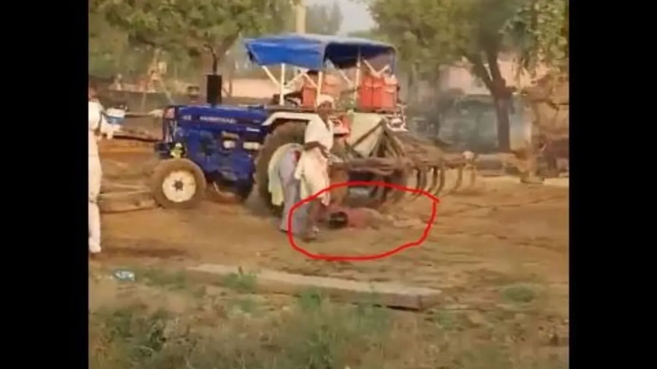 bharatpur rajasthan tractor crush