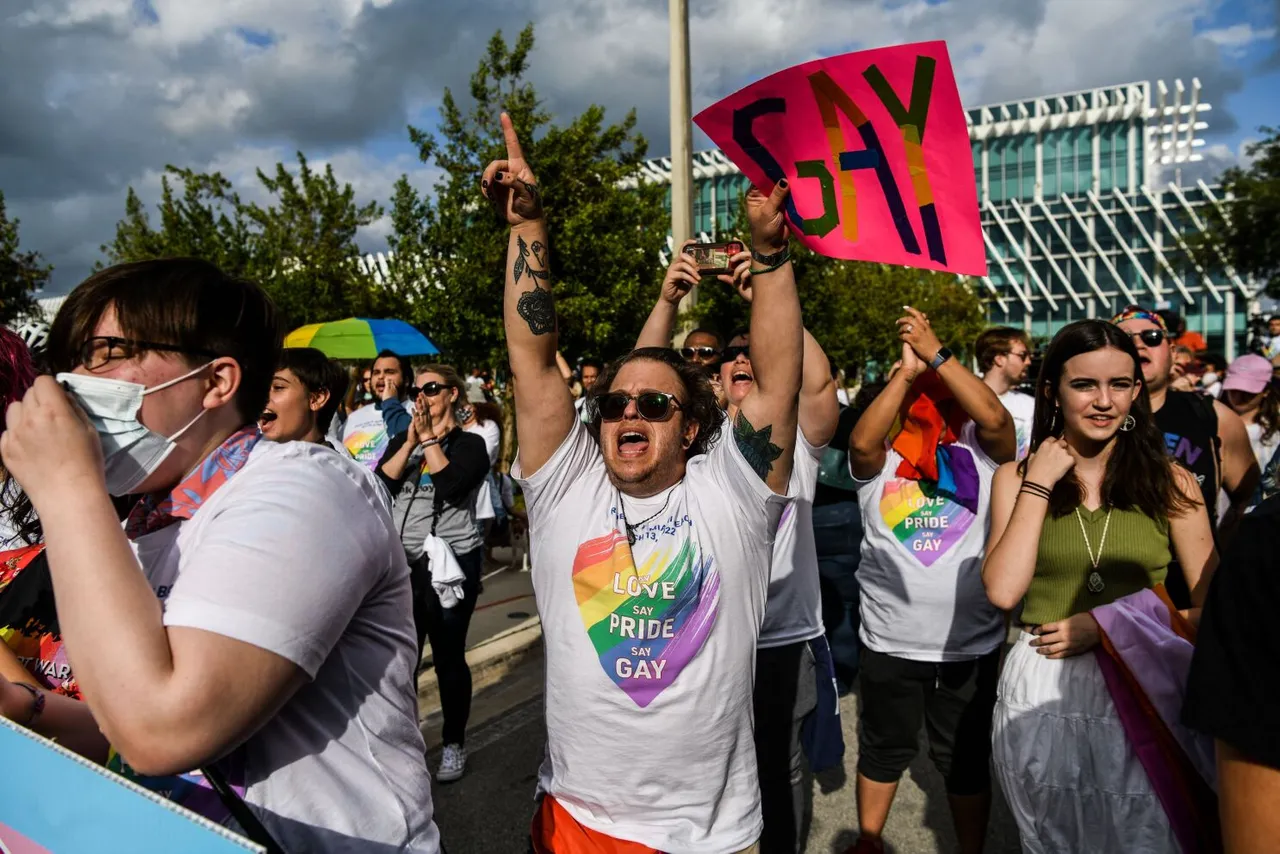 LGBTQ Gay Rights group Pride parade