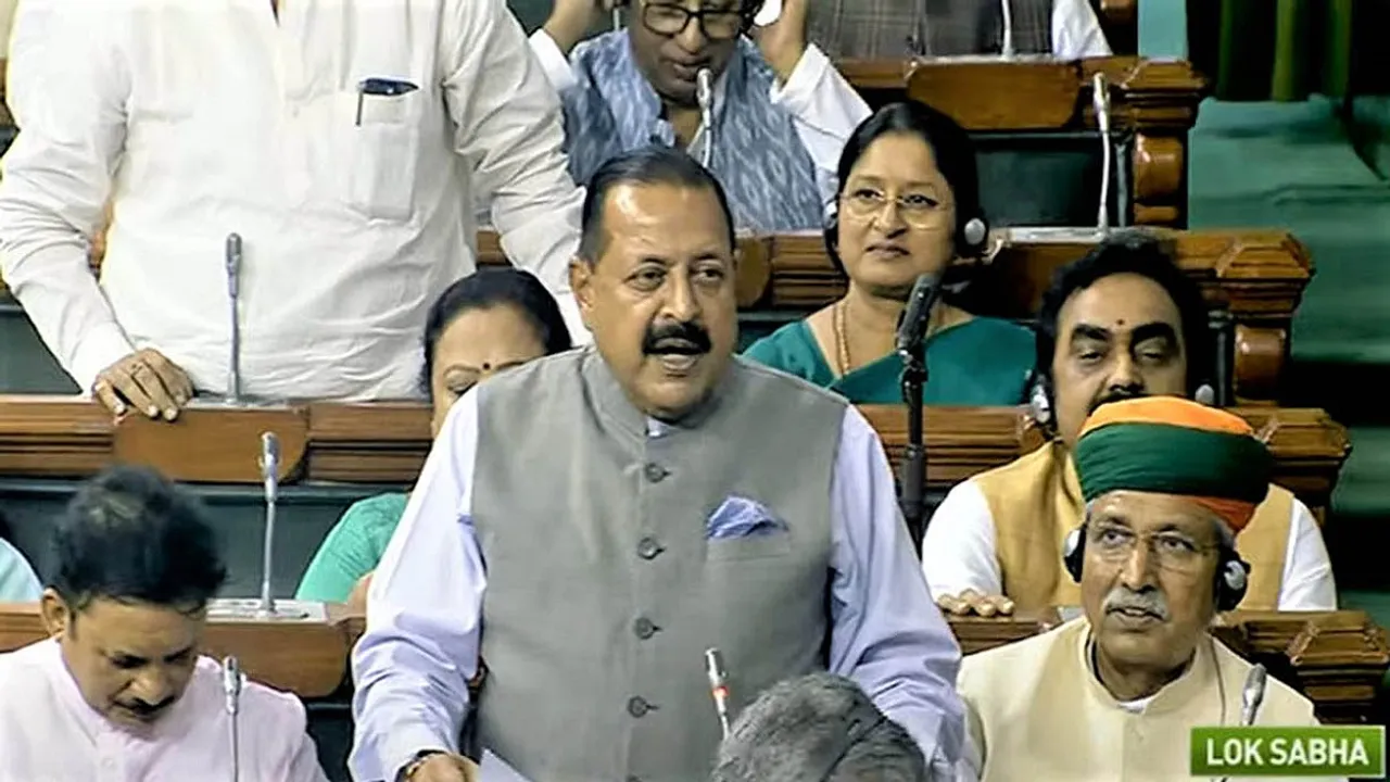 Science and Technology Minister Jitendra Singh