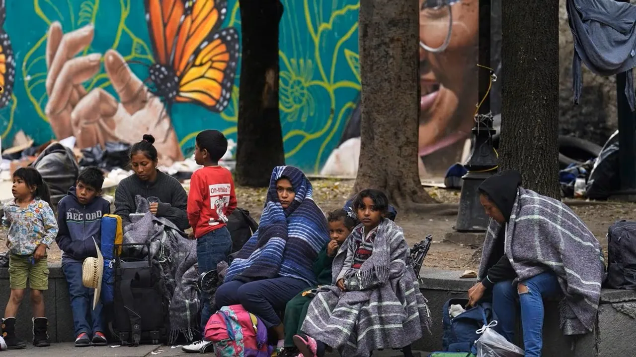 Venezuelan migrants Mexico US migrant crisis