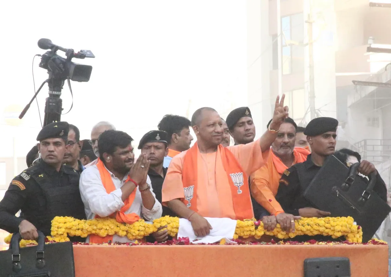 Hardik Patel Yogi Adityanath BJP Gujarat