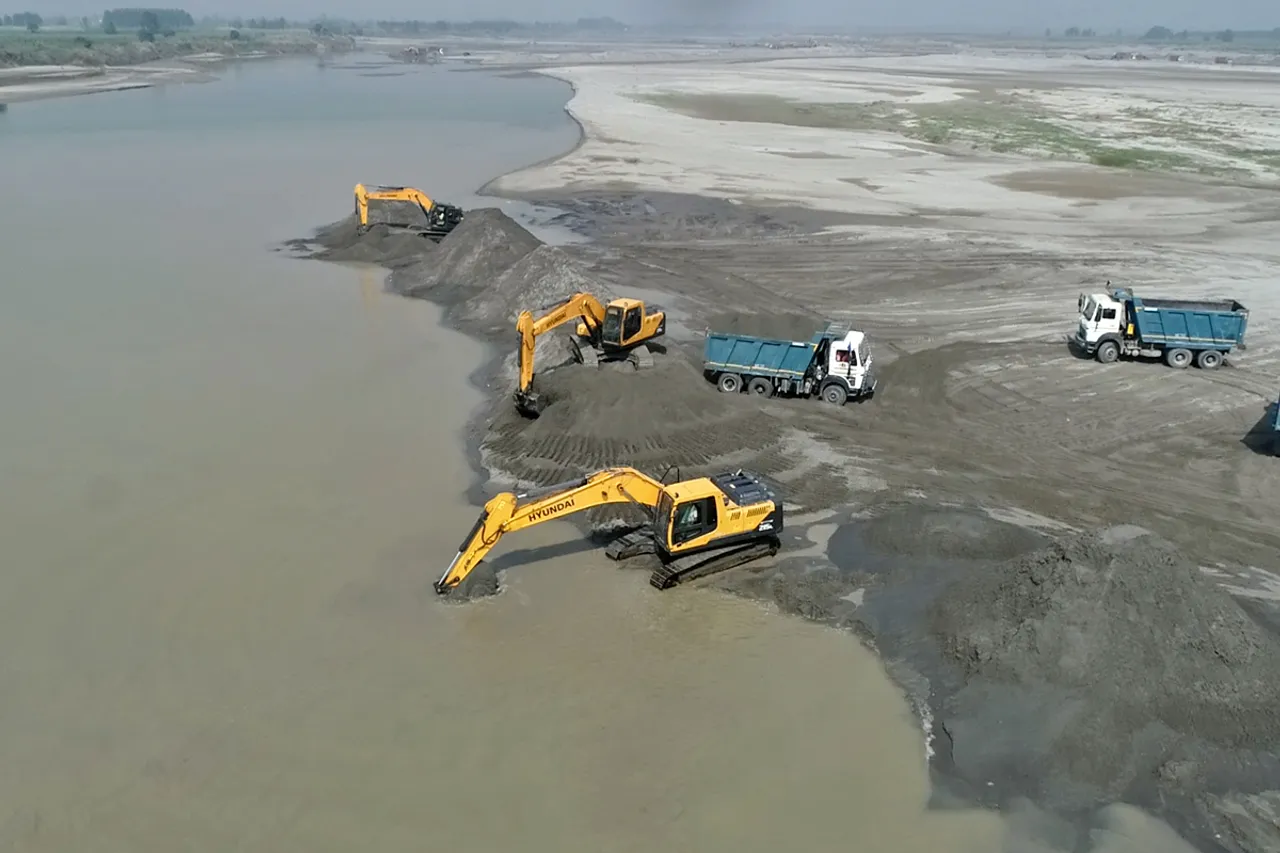 Bihar Sand mining