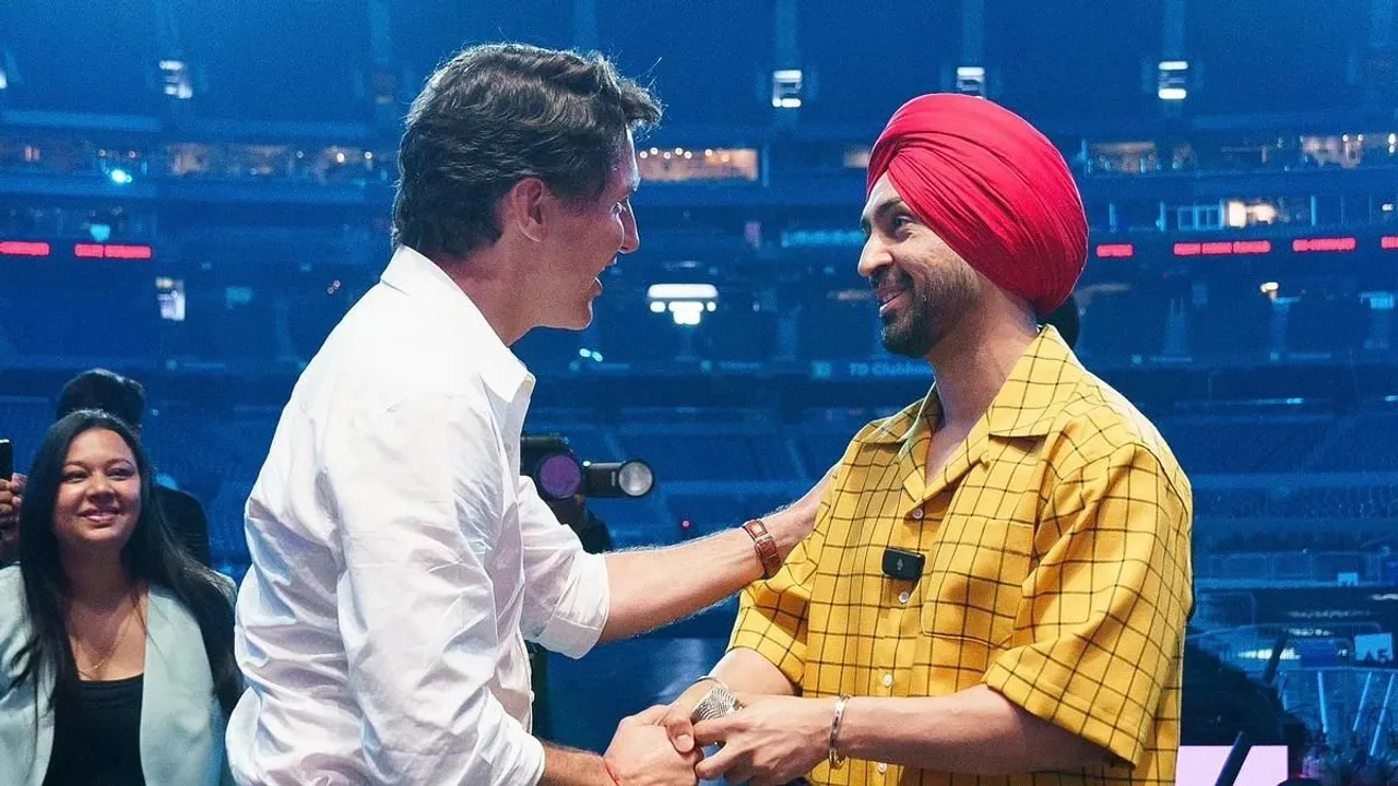 Canadian PM Justin Trudeau visits Diljit Dosanjh