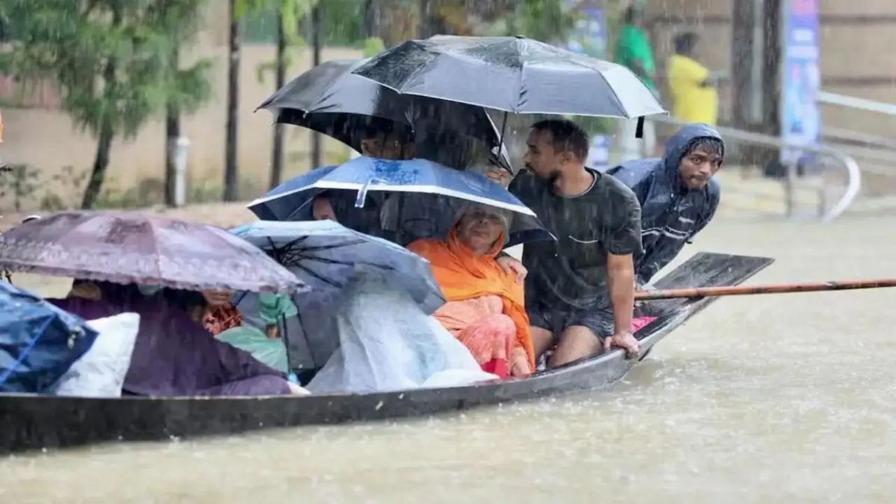 Bangladesh Floods Tripura Dam