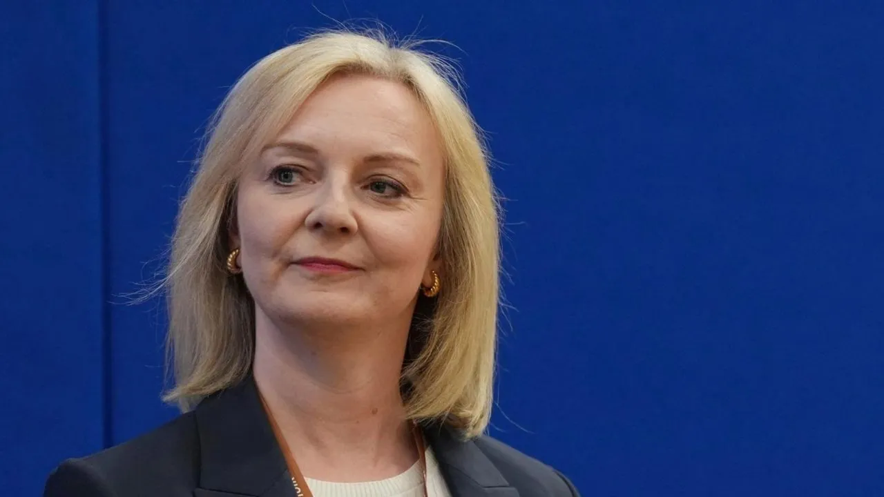 Former British prime minister Liz Truss (File image)