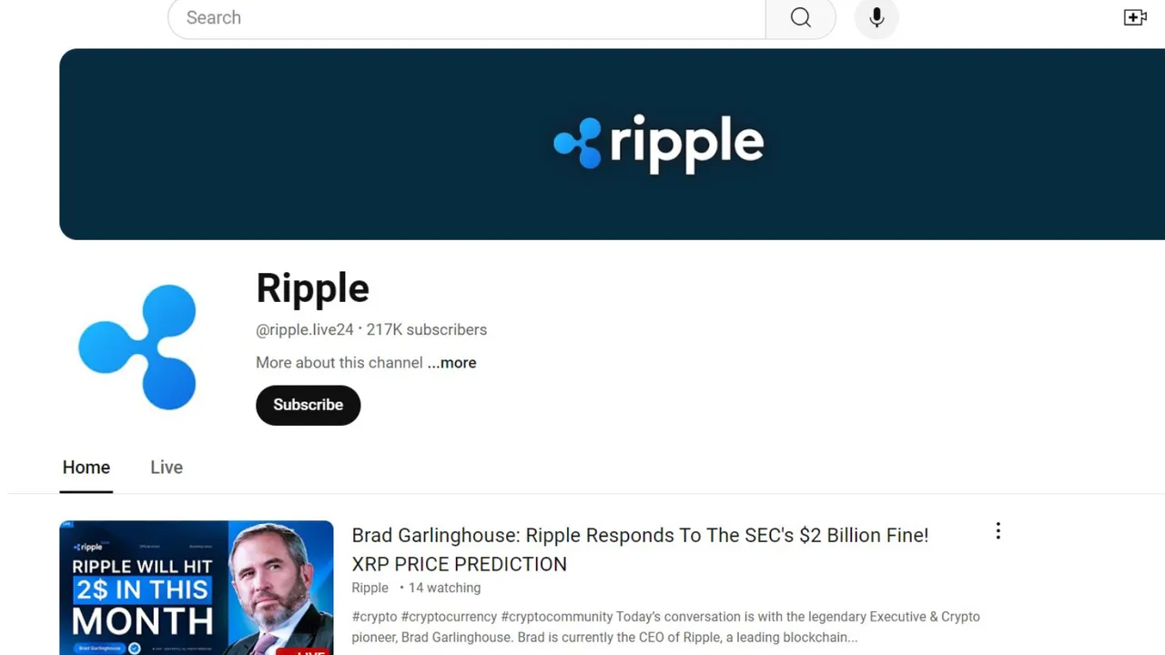 Supreme Court Youtube Channel Hacked Ripple