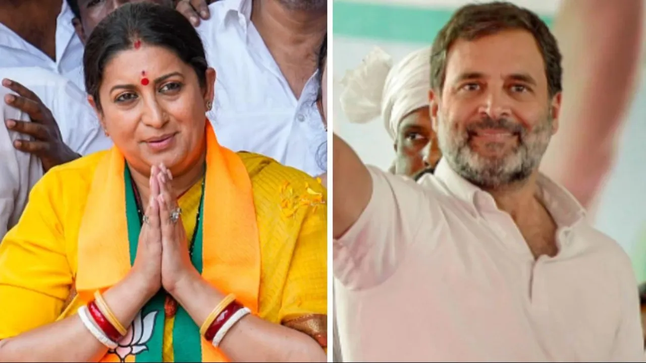 Smriti Irani calls Rahul Gandhi 'nikamma', accuses him of neglecting Amethi for 15 years