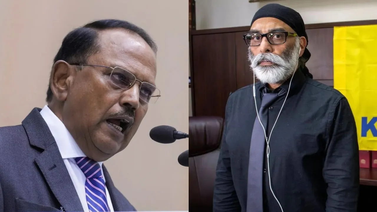 Ajit Doval and Gurpatwant Singh Pannun