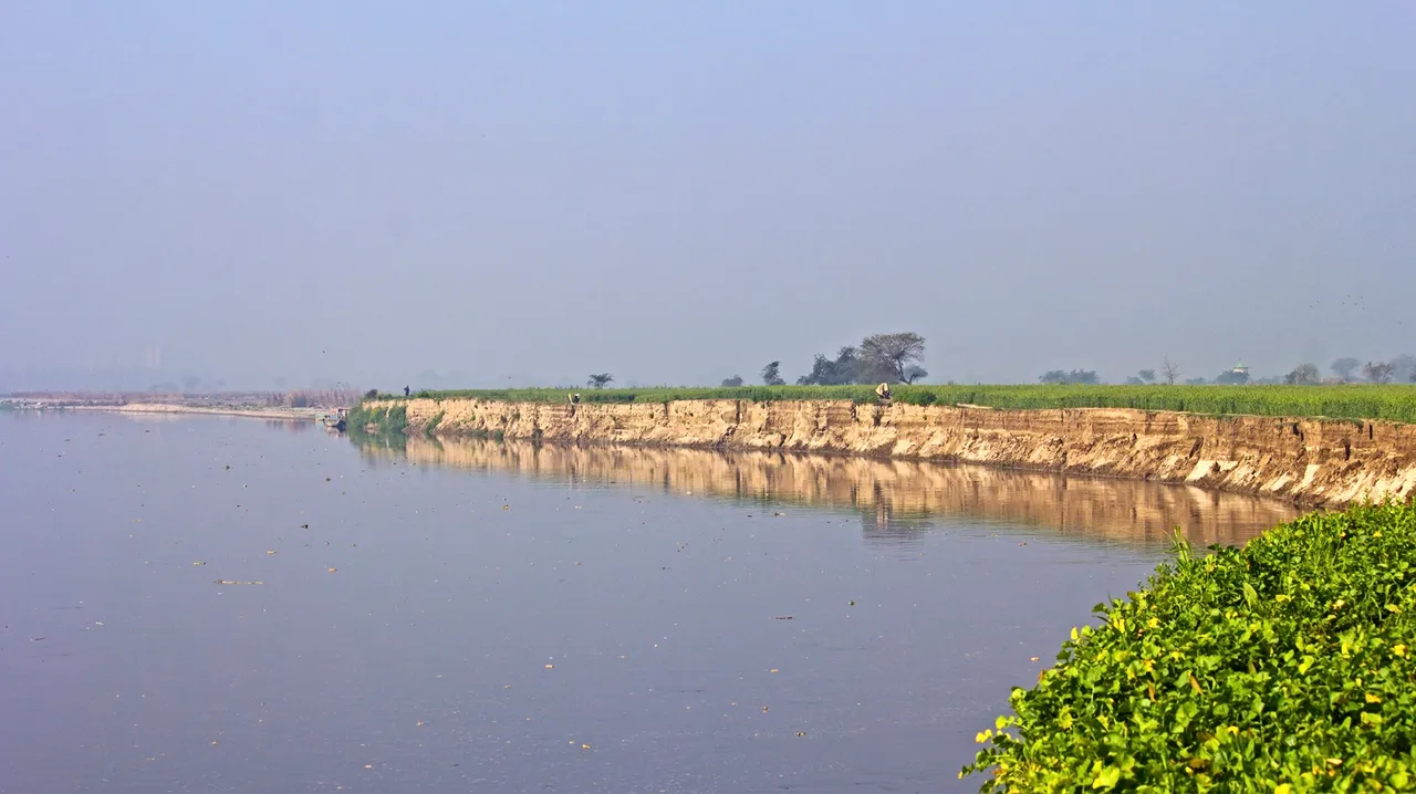 Yamuna river water
