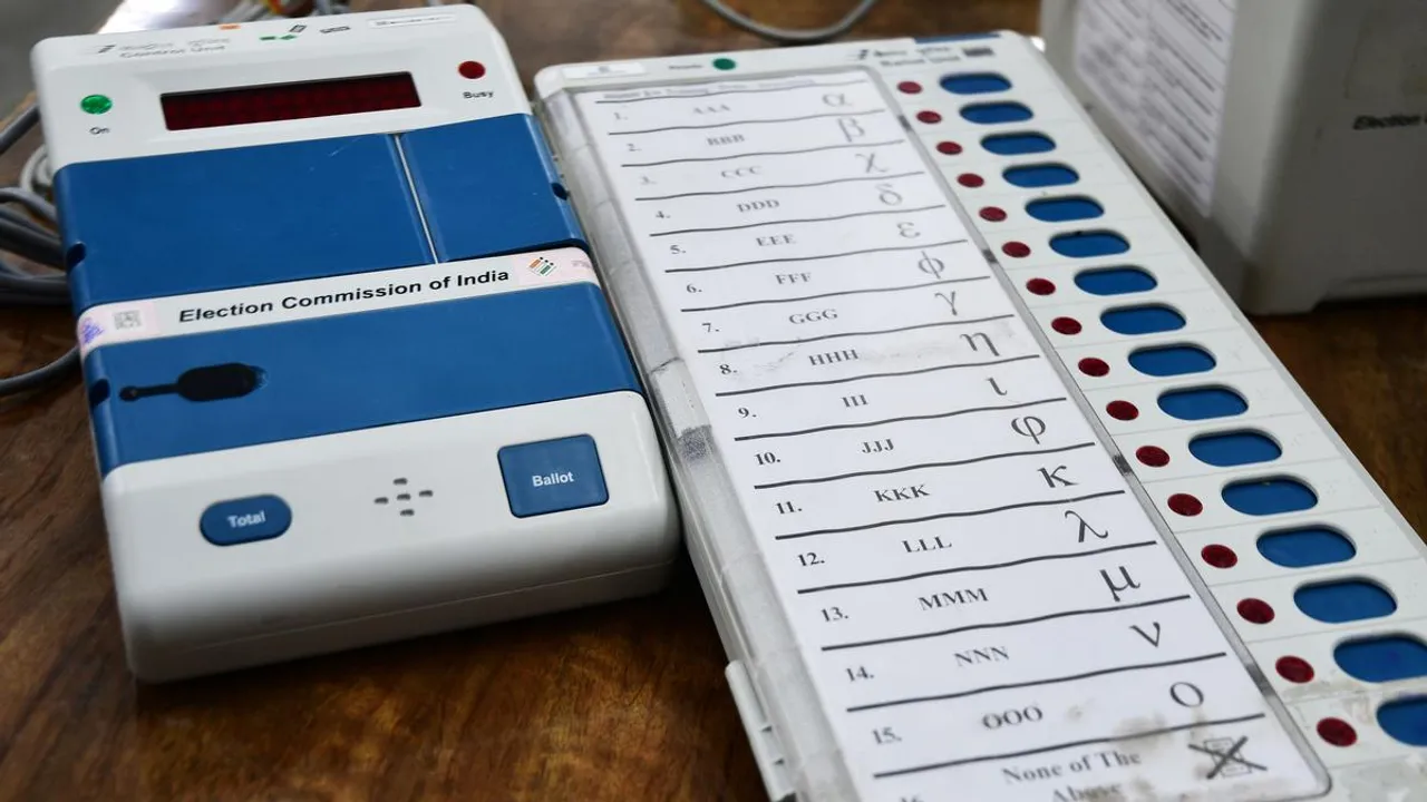EVMs Electronic Voting Machine Election Image Election Commission