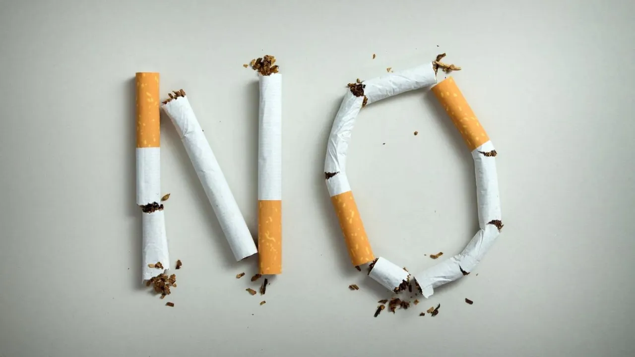 No Smoking Cigarettes Tobacco