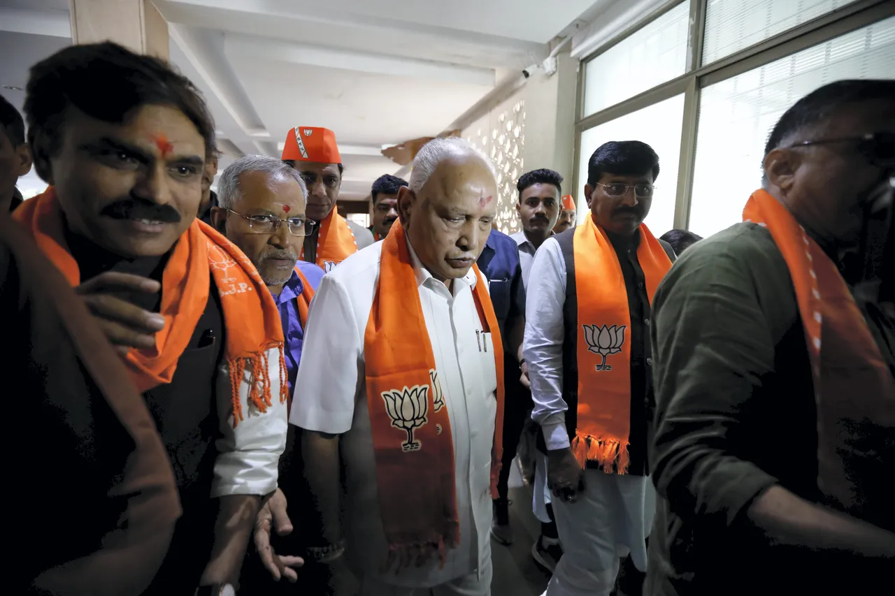 BS Yediyurappa in Gandhinagar BJP Gujarat