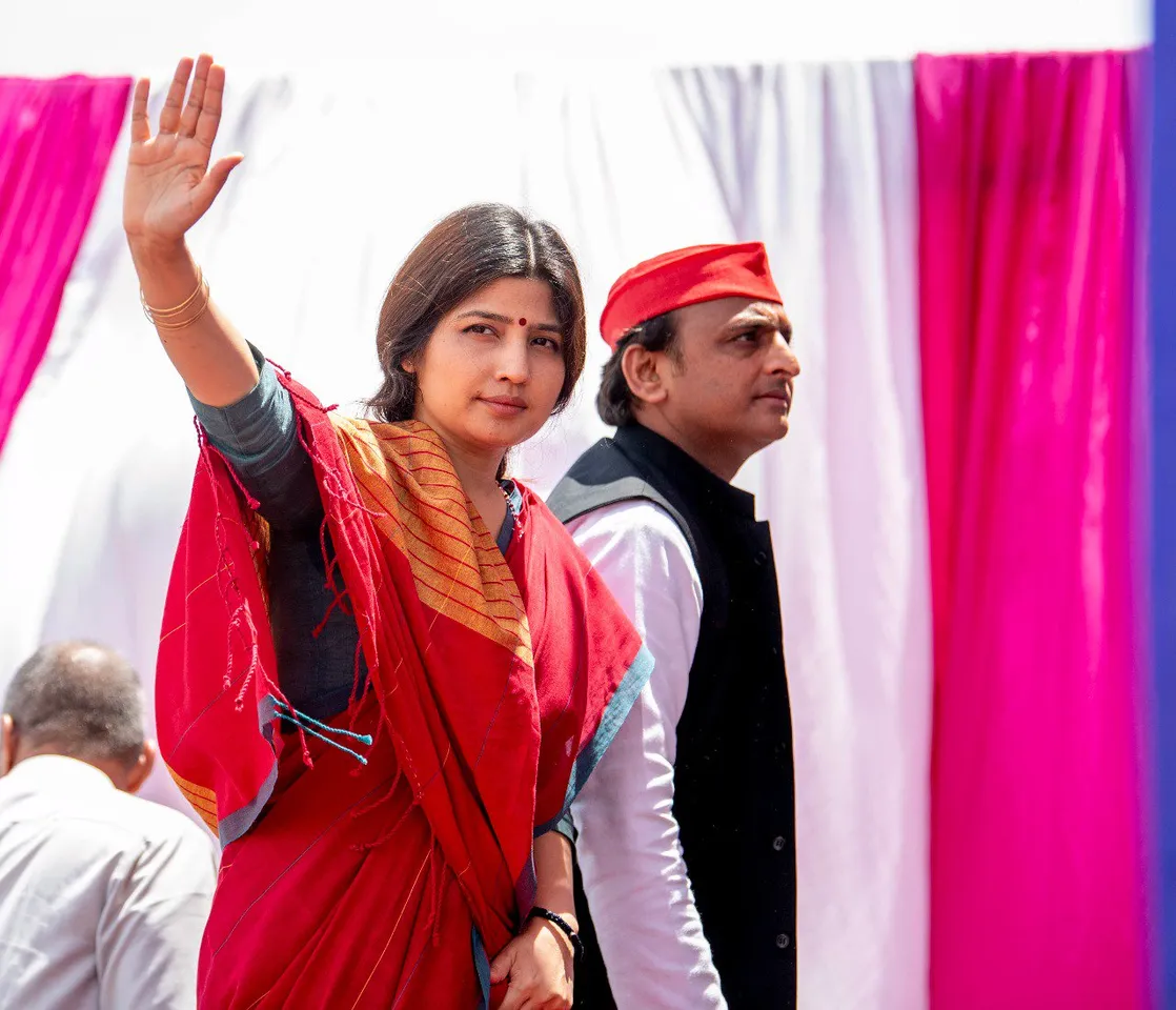 Dimple Yadav takes unassailable lead in SP bastion Mainpuri