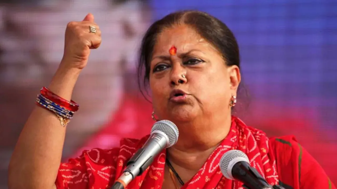 Vasundhara Raje Rajasthan BJP