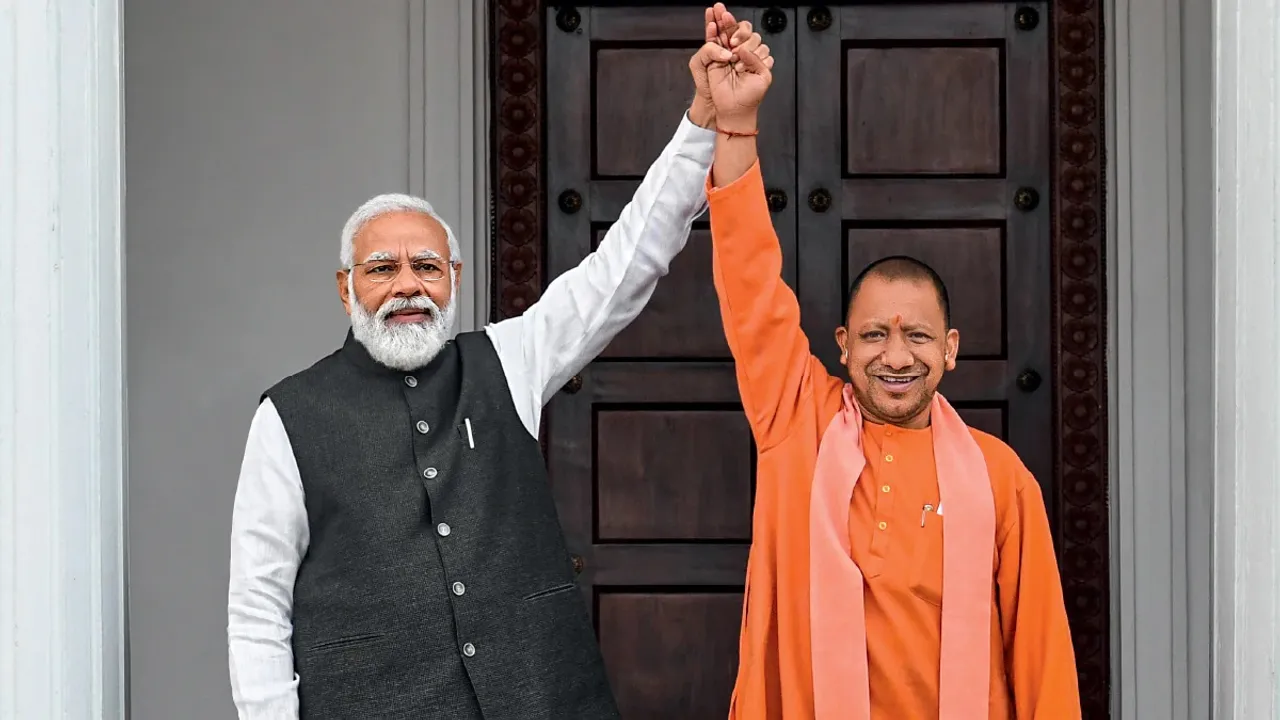 Narendra Modi Yogi Adityanath