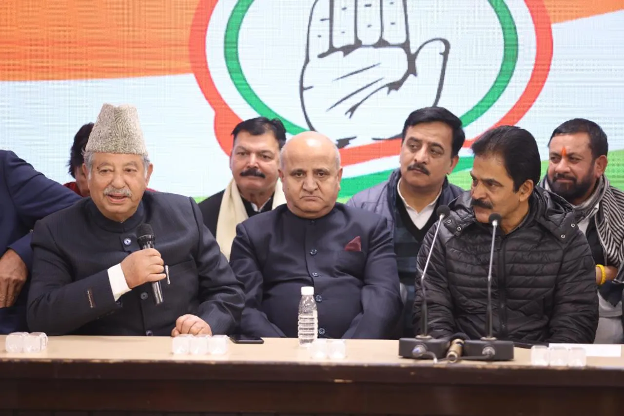 INC Jammu Kashmir Tara Chand Congres