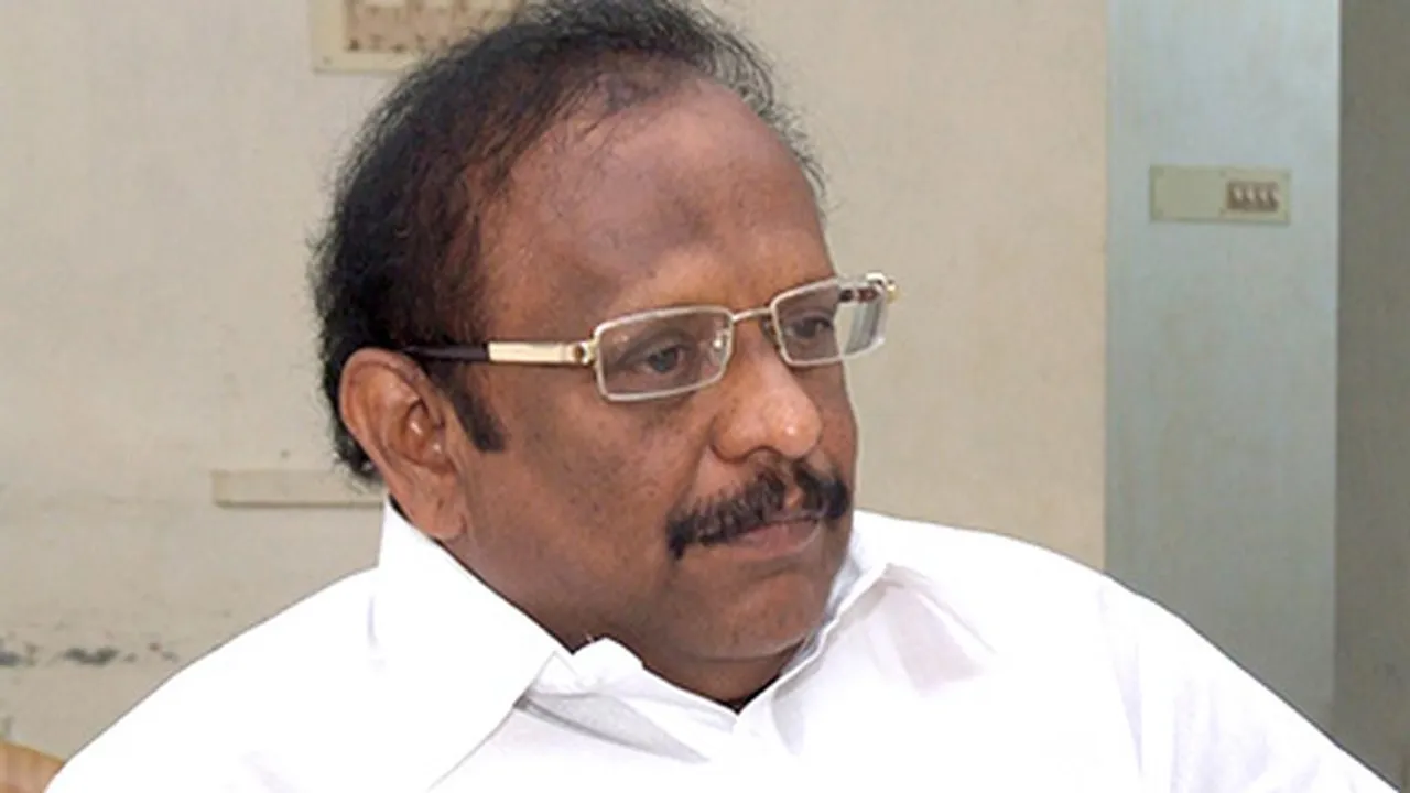 Tamil Nadu Law Minister S Regupathy