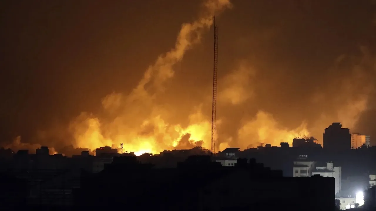 Israeli attack in northern Gaza Strip