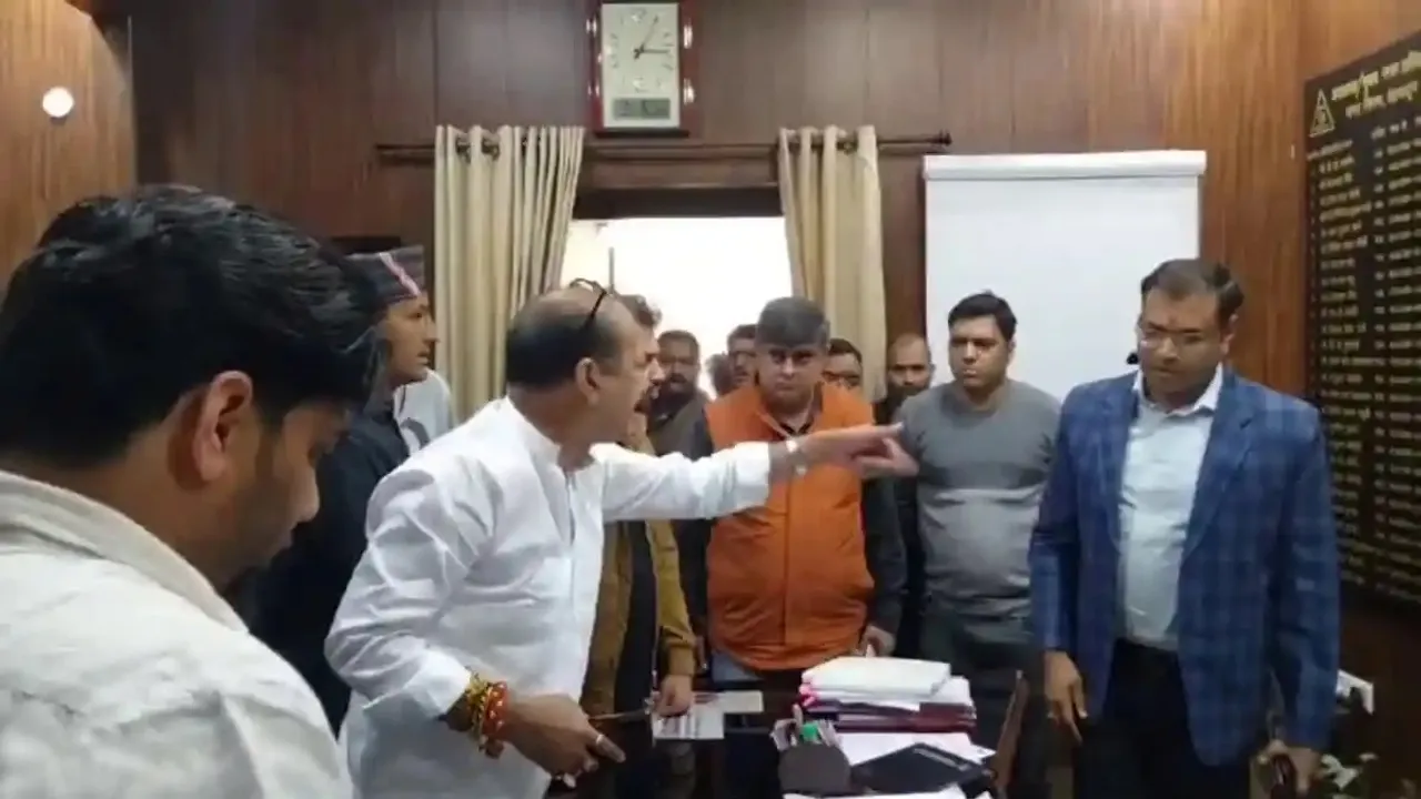FIR lodged against Uttarakhand BJP MLA Mahesh Jeena for misbehaving with IAS officer