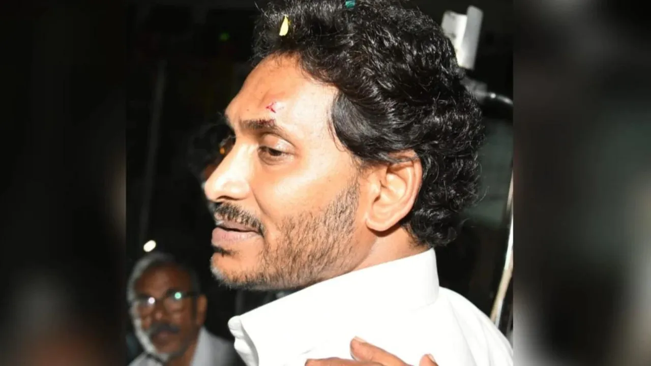 Stone hurled at Jagan Mohan Reddy ignites war of words among Andhra Pradesh parties