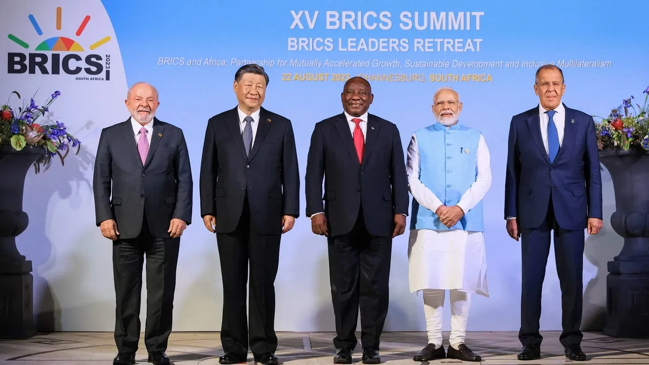 Narendra Modi at BRICS Summit Xi Jinping