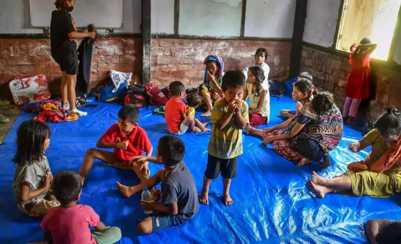 Manipur children relief camp.jpg