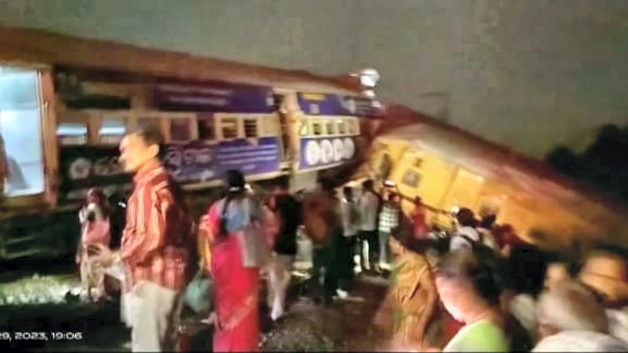 13 dead, over 50 injured as 2 passenger trains collide in Andhra Pradesh