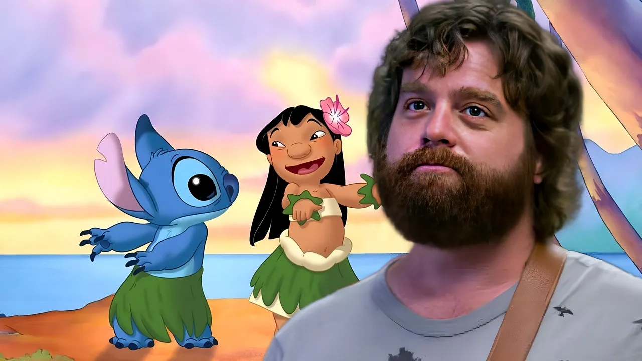 Zach Galifianakis joins liveaction 'Lilo & Stitch' movie