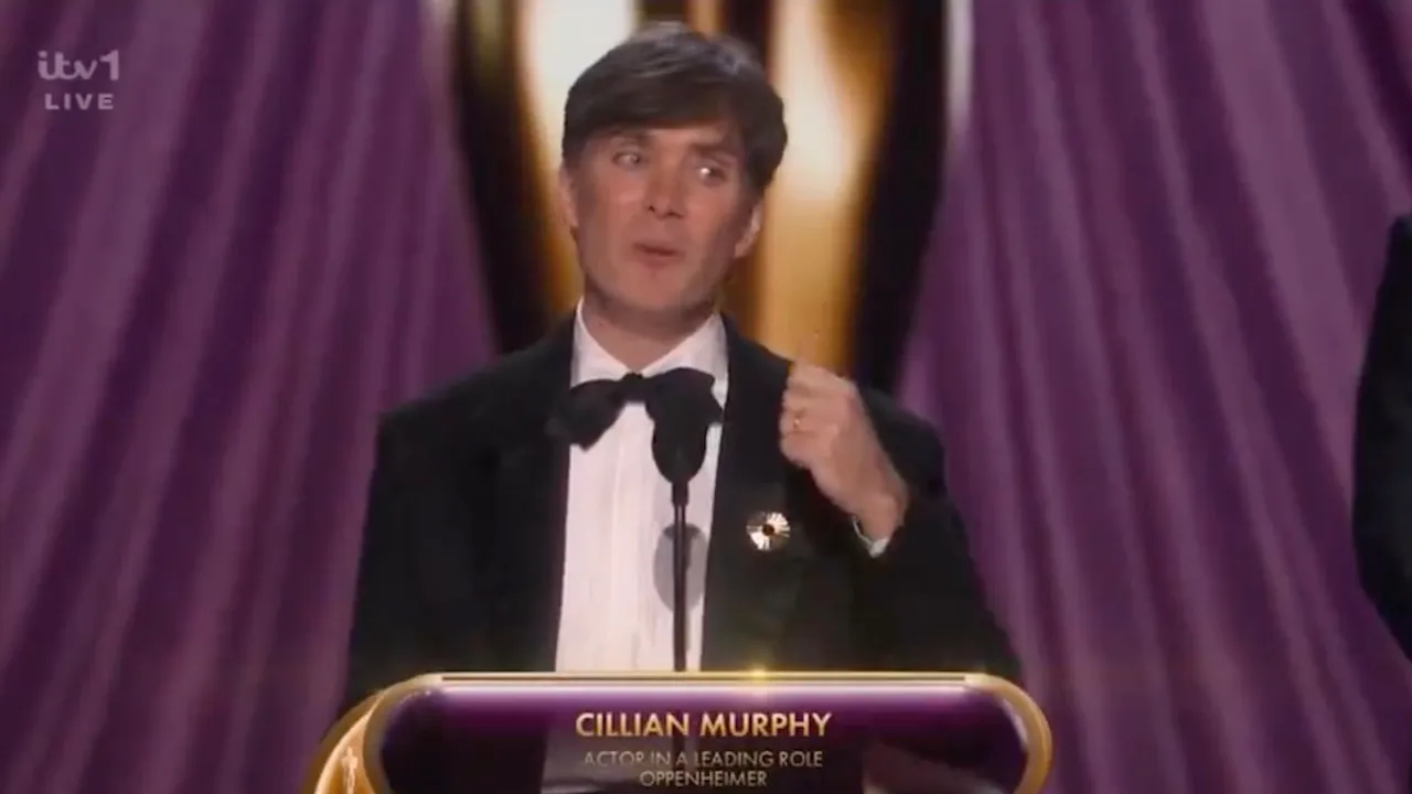 Cillian Murphy's acceptance speech at Oscars
