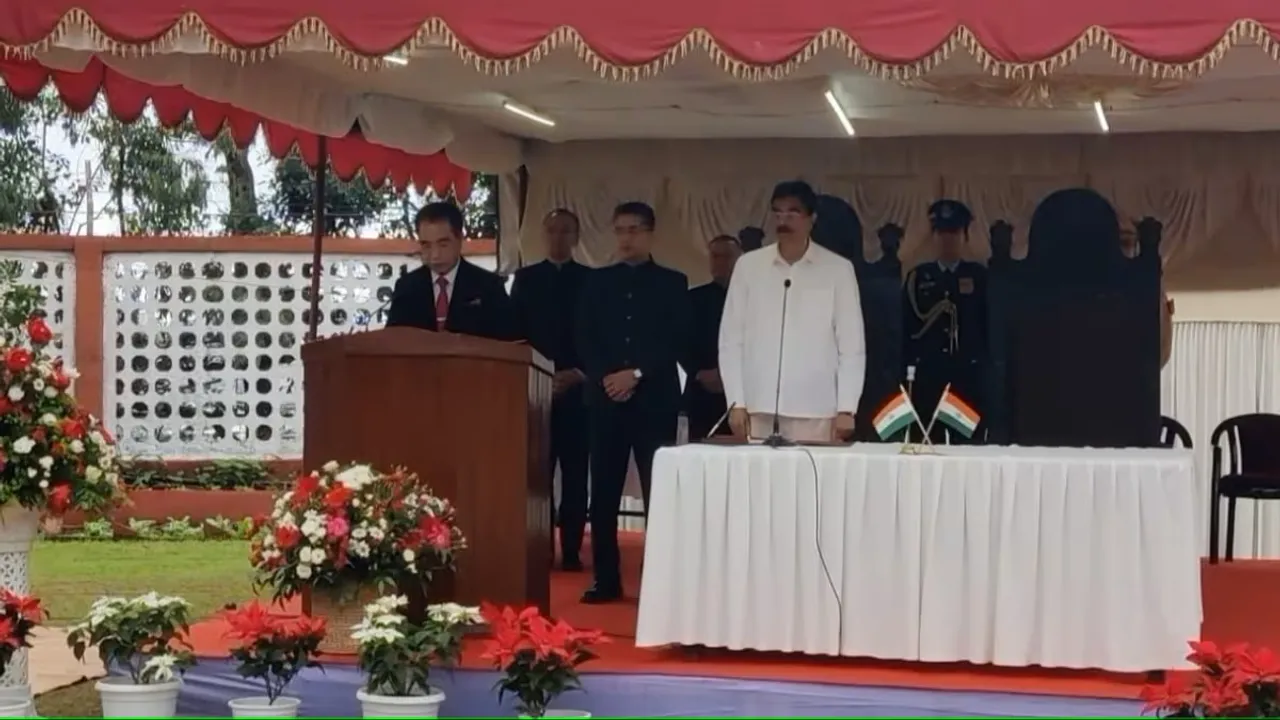 ZPM's Lalduhoma sworn in as Mizoram CM