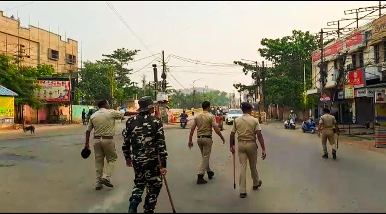 Curfew after violence on Hanuman Jayanti Sambalpur