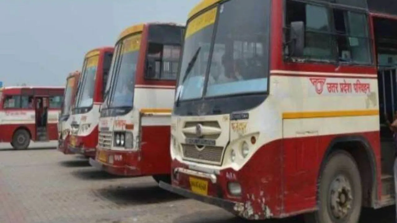 UP roadways Busses bus Uttarpradesh roadways
