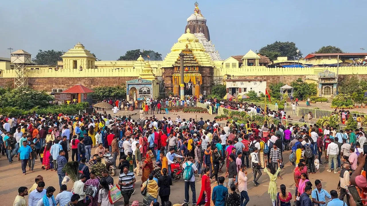 Congress stages protest rally, demands reopening of Jagannath Temple’s four gates in Puri