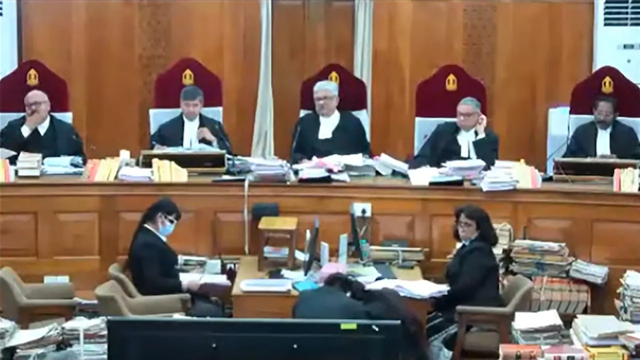 A 5-judge bench hearing batch of petitions on EC appointments