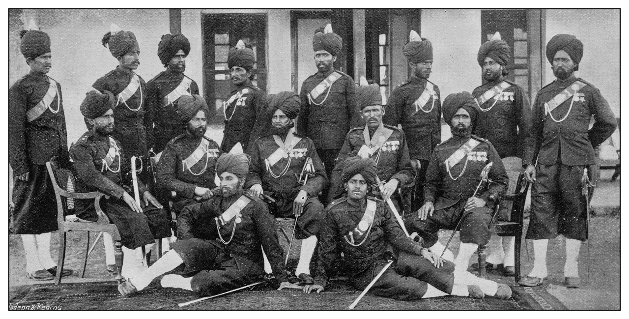 British Indian Army Europe World War