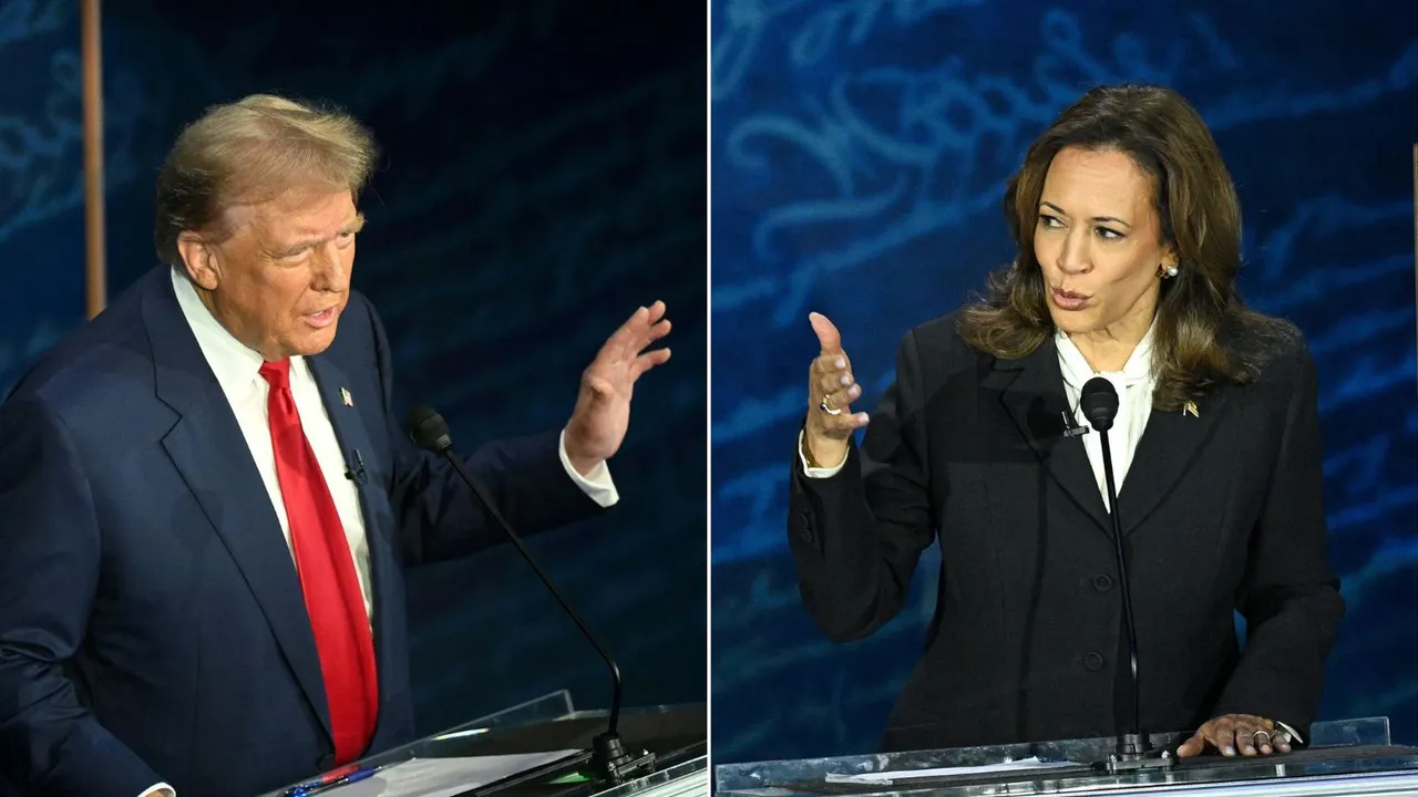 US presidential debate Trump and Harris clash on economy, border