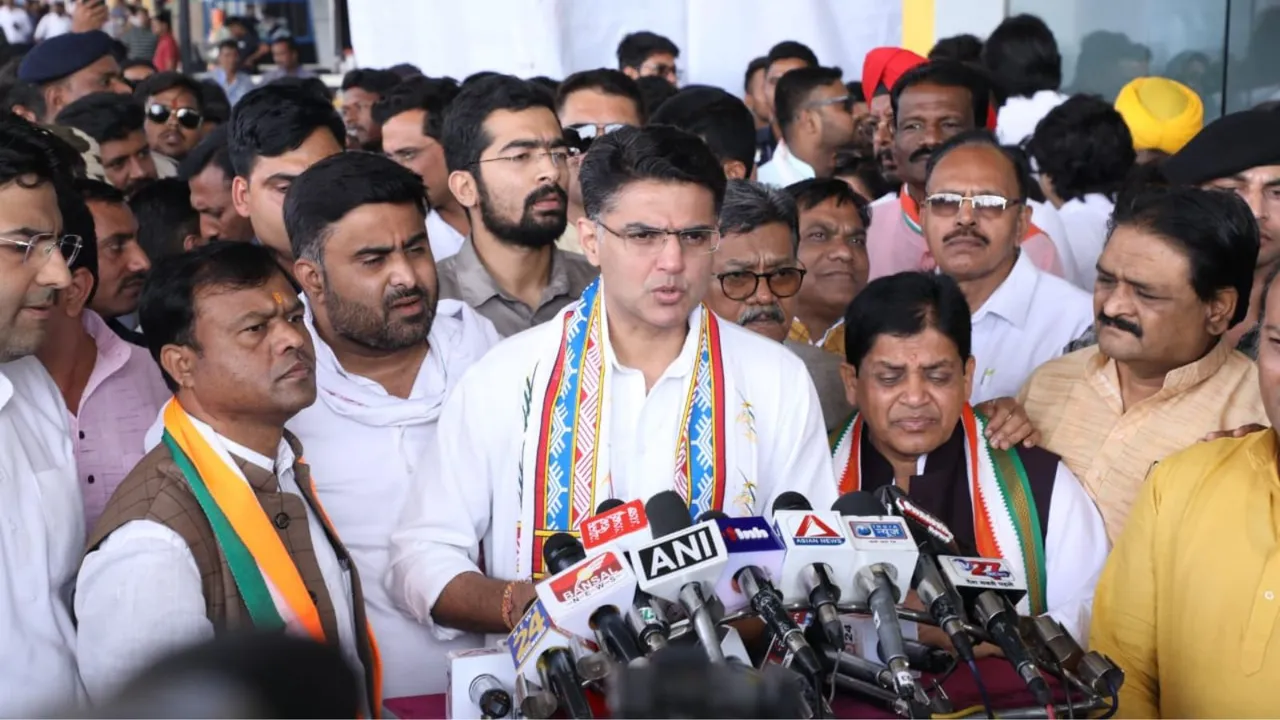 Freezing Cong bank accounts at election time is violation of model code: Sachin Pilot