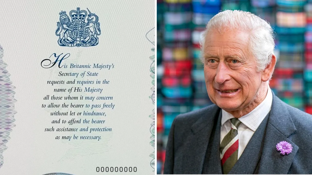 UK rolls out first passports in name of King Charles III