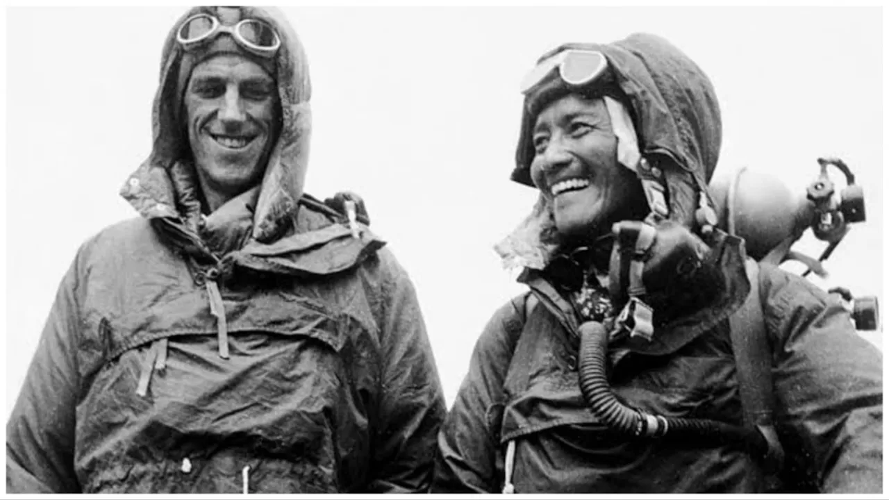 Mount Everest Day When Edmund Hillary and Tenzing Norgay