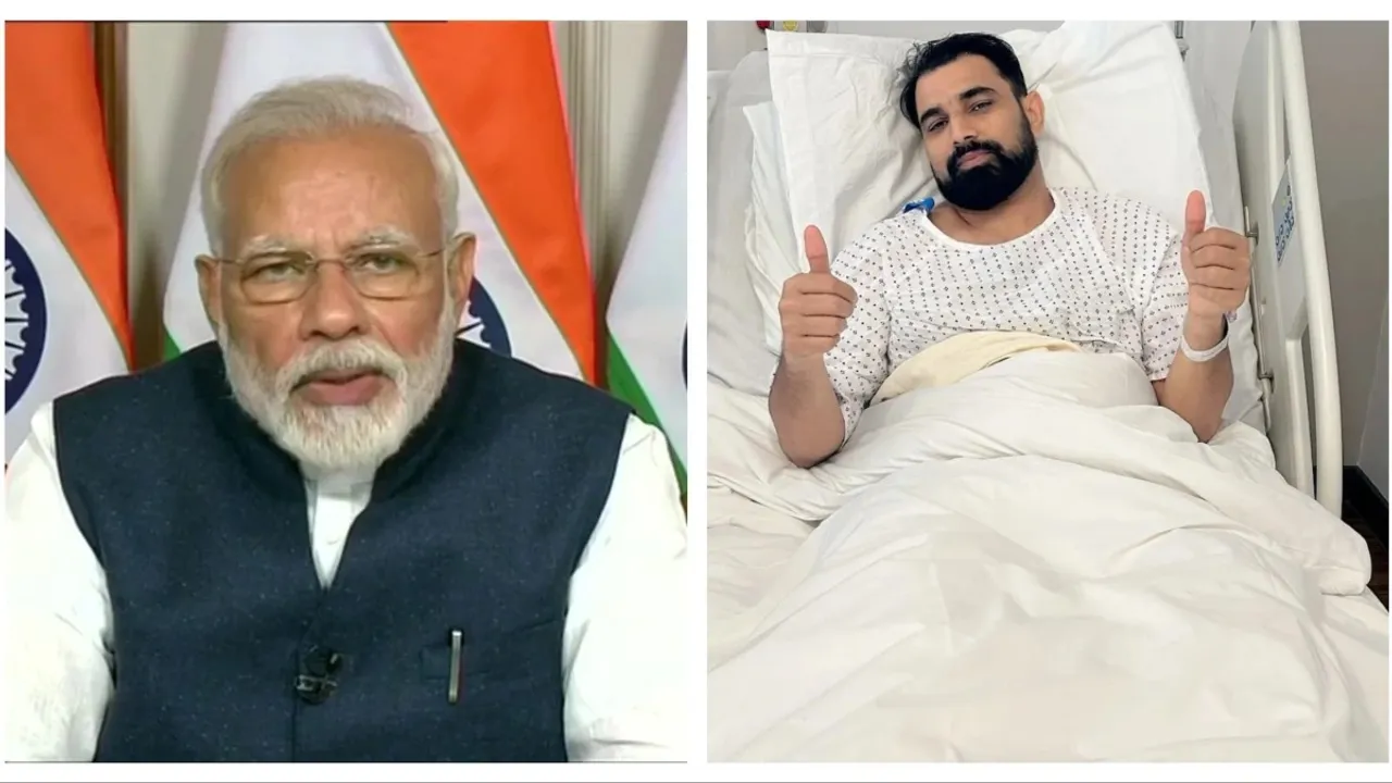 Narendra Modi Mohammed Shami