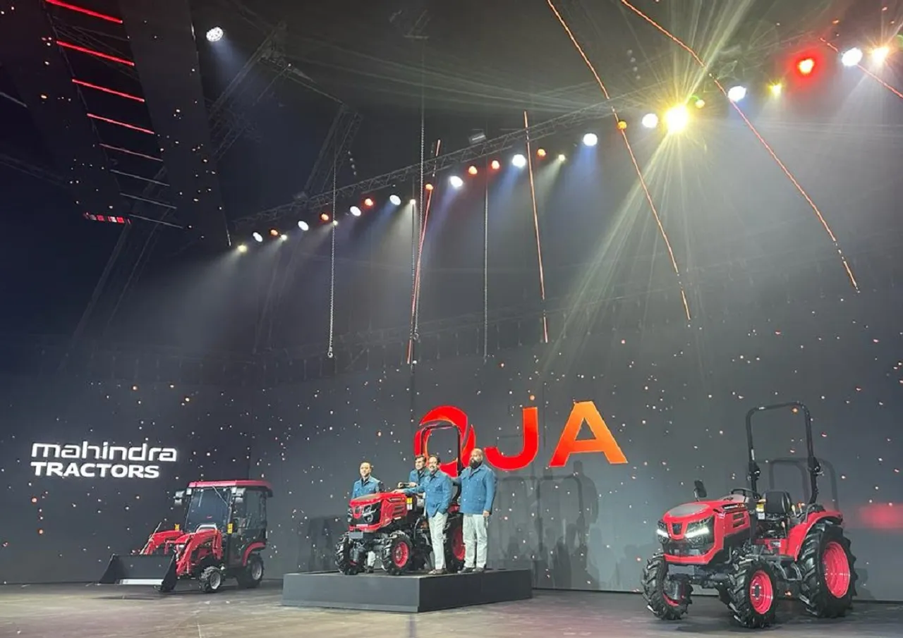 Mahindra unveils new range of small tractors; eyes doubling tractor exports in 3 years