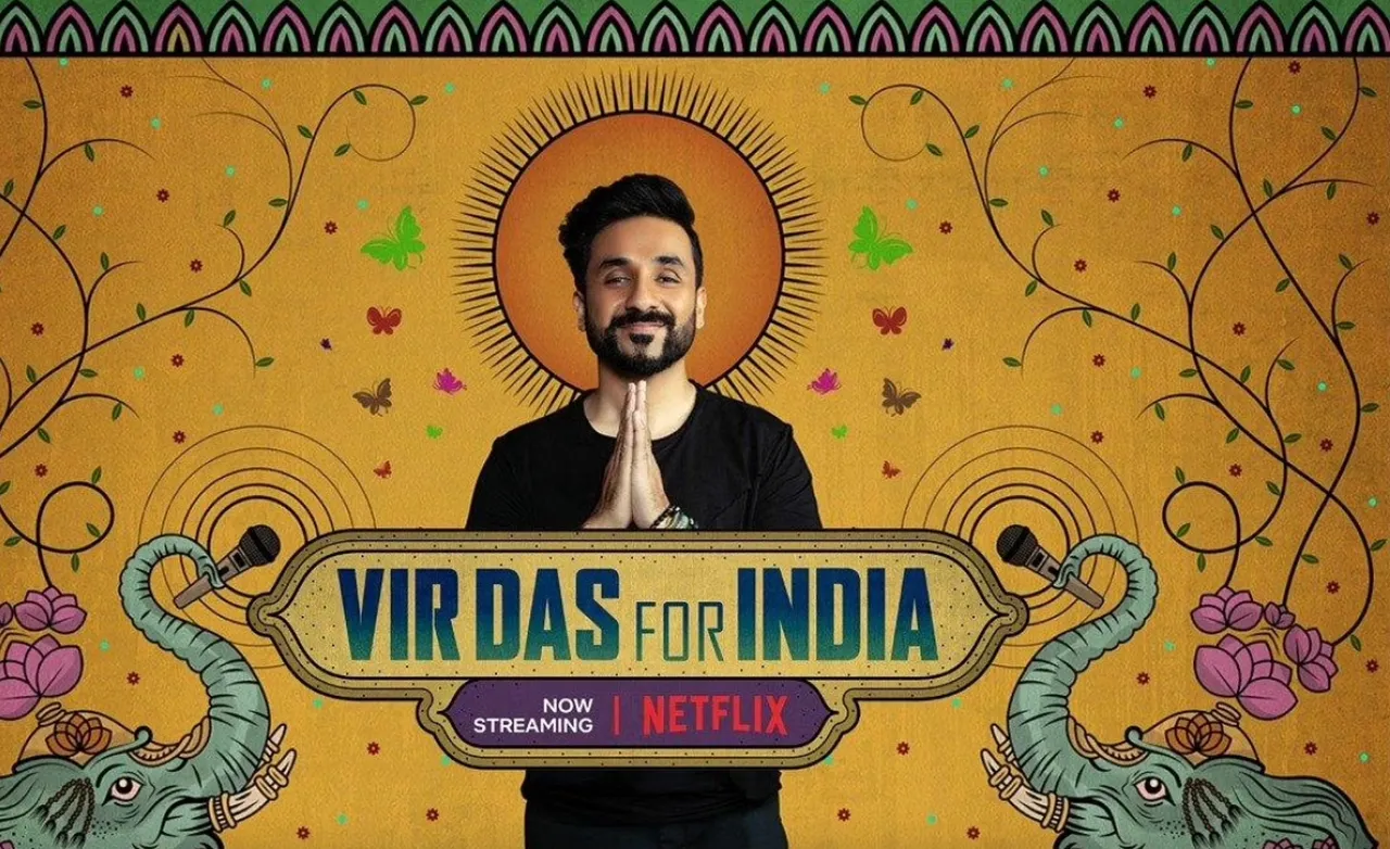 Vir Das for India on Netflix poster