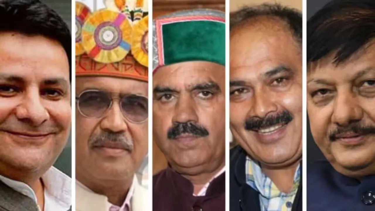 six disqualified rebel Congress MLAs in Himachal Pradesh