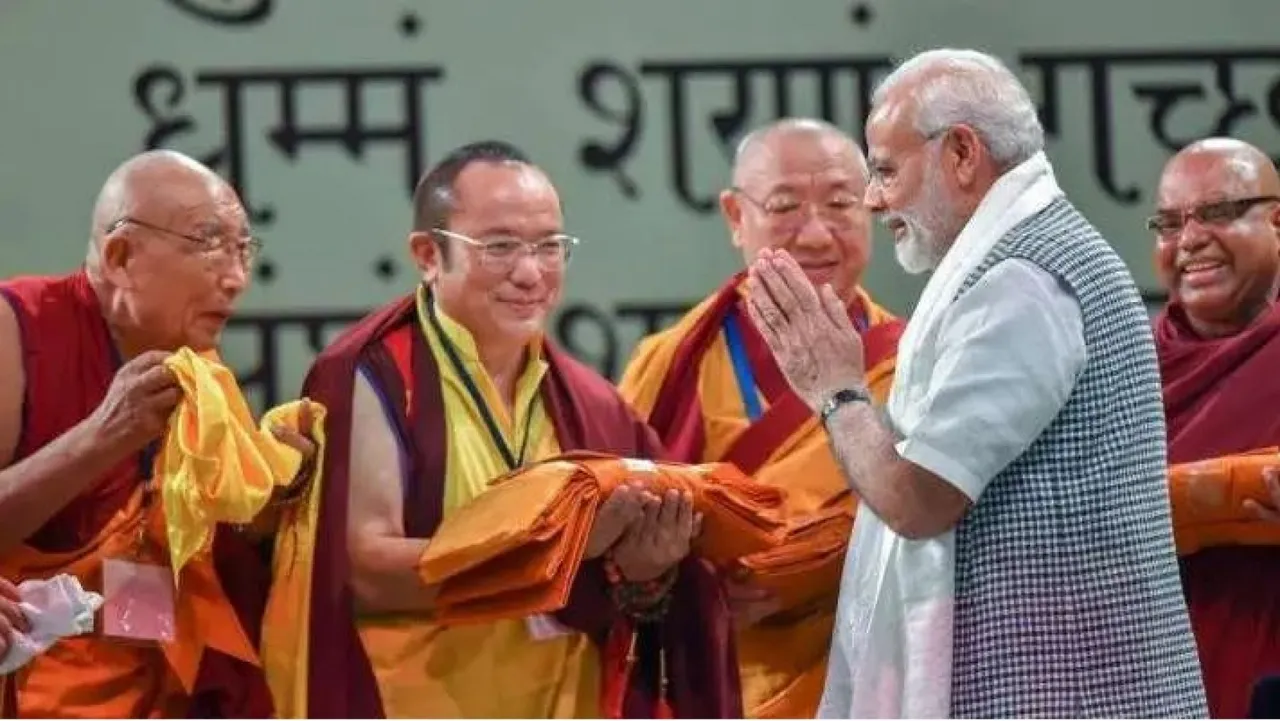 buddhist SUMMIT PM Modi.jpg