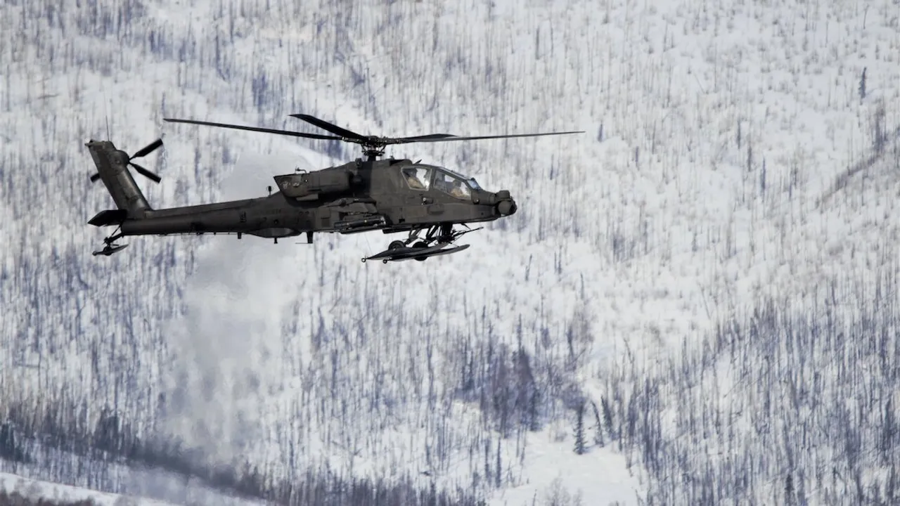 Army helicopters crash alaska